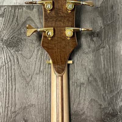 *NEW MODEL* Alembic Crest 4 Medium Scale (32"), Walnut / Ebony / Red Led's *On Order, ETA SEPTEMBER 2025* image 4