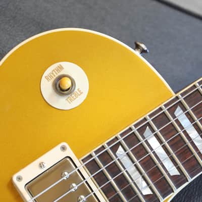 2016 Gibson Custom Shop Les Paul 1957 Reissue Electric Guitar Gold Top + COA OHSC image 4
