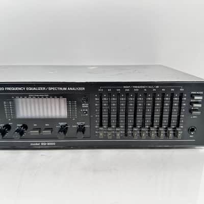 BSR EQ-3000 Stereo Frequency Equalizer / Spectrum Analyzer image 4