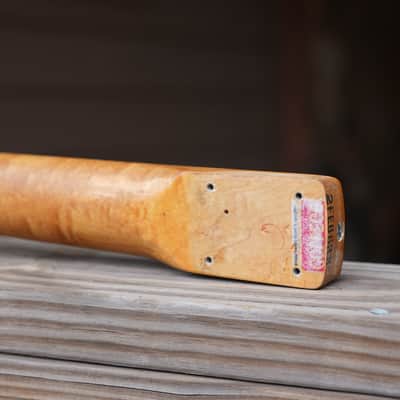 Insane 1963 Stratocaster Fender Neck Figured Maple Birdseye, Flame, Quilted image 5