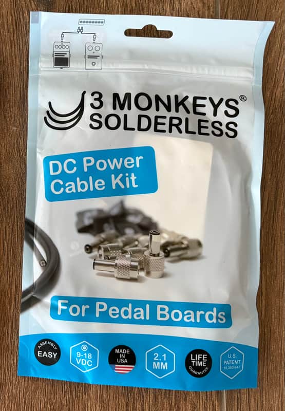 3 Monkeys DC Solderless Pedalboard Kit image 1