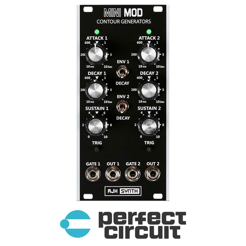 Immagine AJH Synth MiniMod Contour Generators (Black) [DEMO] - 1