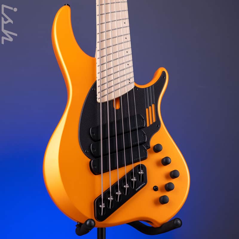 Dingwall NG-3 6-String Bass Lamborghini Orange Matte