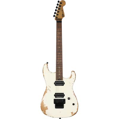 Charvel Pro-Mod San Dimas ST1 HH Electric Guitar (with Gig Bag), Weathered White image 4