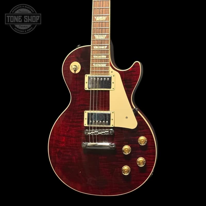 Used 2012 Gibson Les Paul Traditional Wine Red w/Case TFW3530 image 1