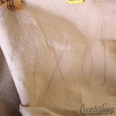 *Rogers Canvas 10x14"Ink Stamped Tom/Marching Snare Drum Case Soft-Shell 60s USA image 4