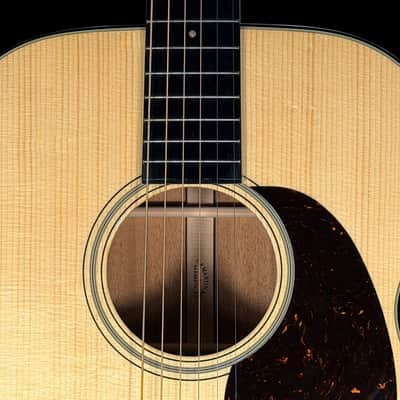 2025 Martin 000-18 Custom Shop Acoustic with Adirondack Top - Natural image 8