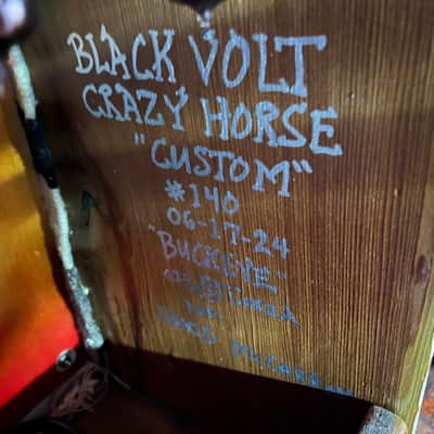 Black Volt Crazy Horse Custom ‘Elvin Bishop’ 2024  - Natural image 4