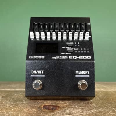 Boss EQ-200 Equalizer 2019 - Present - Black image 2