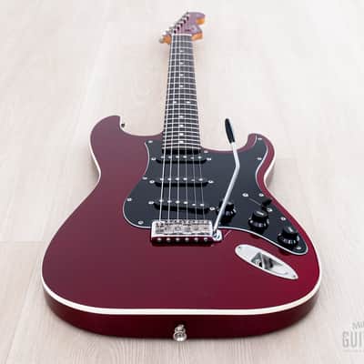 2014 Fender Aerodyne Stratocaster AST Candy Apple Red, Japan MIJ image 11