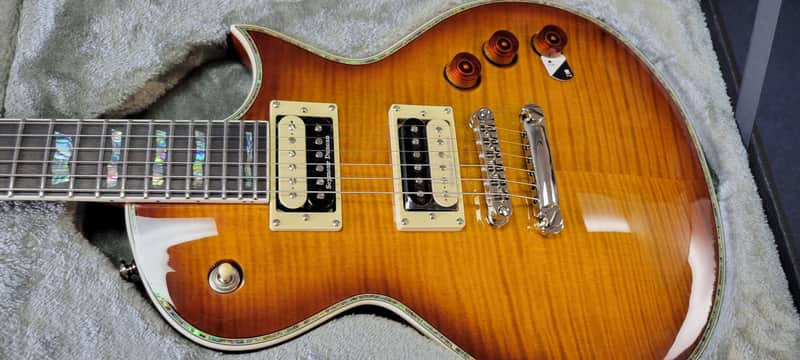 ESP LTD EC-1000 Amber Sunburst(Case NOT Included) image 1