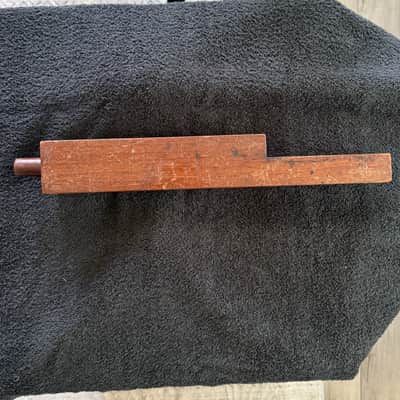 Leedy Real Tone Wood Whistle -  No. 7882 - Two-tone Locomotive Whistle (1915-1925) - Mahogany image 3