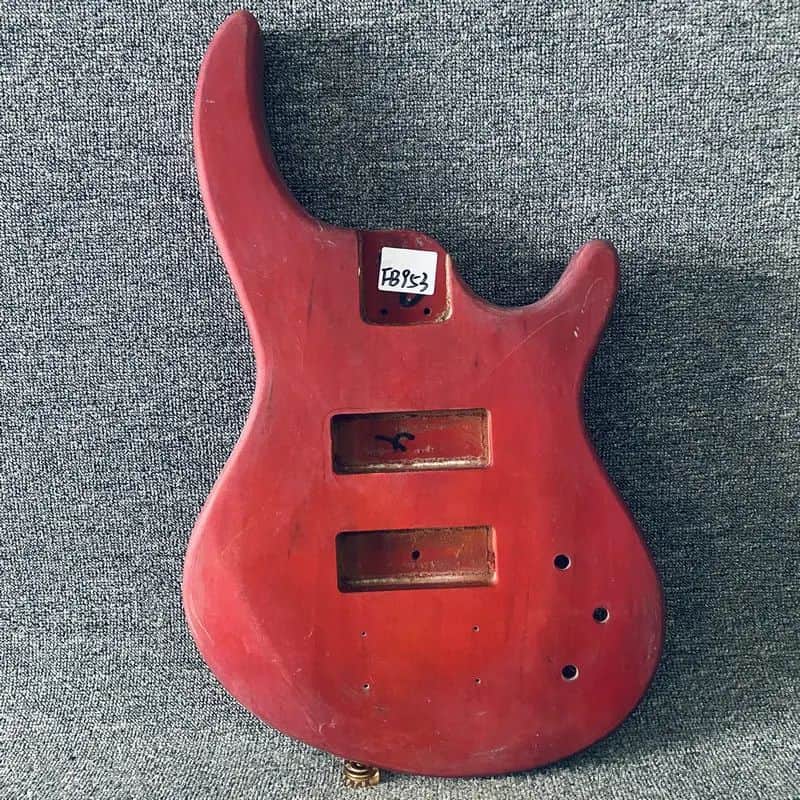 Red Bass Body for 5 or 6 String Project image 1