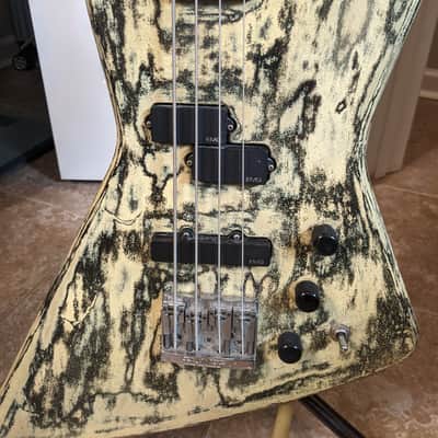 Hamer Blitz 1985  EMG Active Silver Label pick-ups with 3 way switch purchase emgs in 1988 image 2