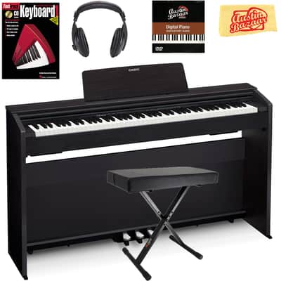 Casio PX-870 Privia Digital Piano - Black w/ Adjustable Bench