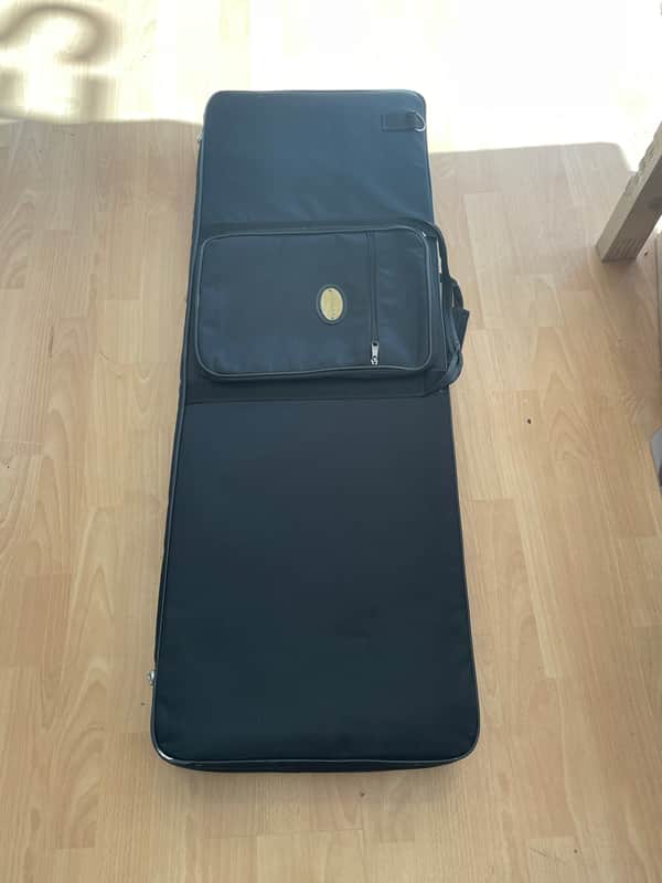 VOYAGER Left Handed S-Style Guitar Case- Semi-Hard Case- Good Condition image 1