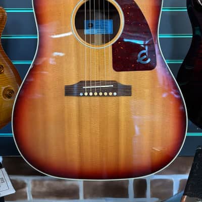 Epiphone FT-79 Texan USA Vintage Sunburst Acoustic Guitar image 3