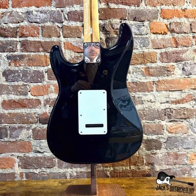 Fender Stratocaster *MIM* Electric Guitar (1990s - Black) image 4