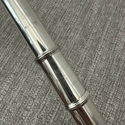 Yamaha YFL-365II Open-Hole Flute w/ Silver Head-Joint image 8