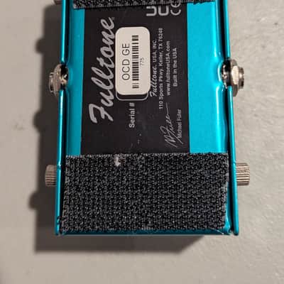 Fulltone Custom Shop OCD-GE Germanium Overdrive 2019 - Tahitian Teal image 2