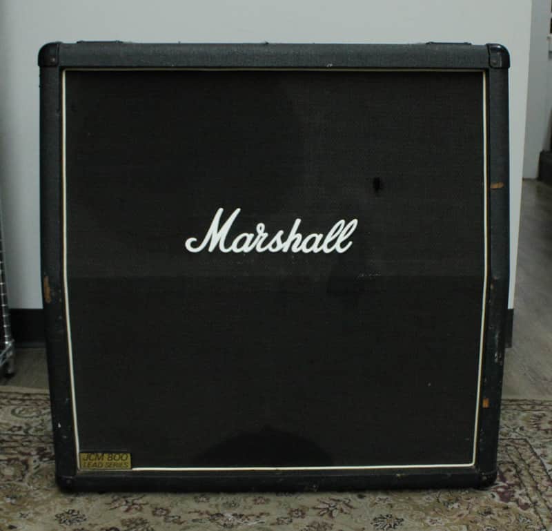 1984 Marshall 1960A JCM 800 Lead 4x12 Cabinet 16ohms image 1