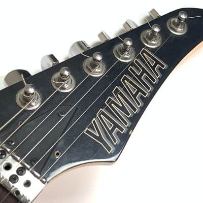 YAMAHA RGX-421D Used Electric Guitar /Floyd Rose / Black w/Soft Case image 9