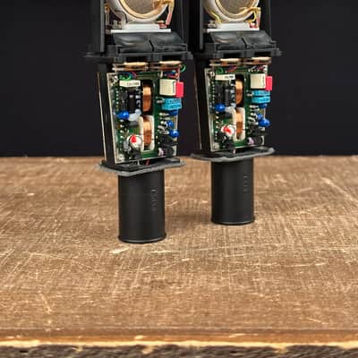 Vintage AKG C414 B ULS Large Condenser Microphones Stereo Pair image 12