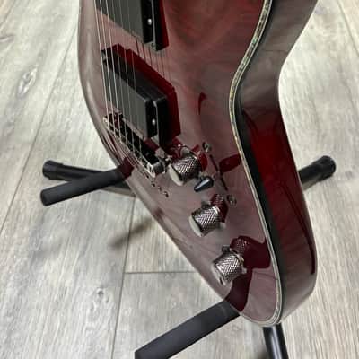 Schecter Hellraiser C-1 2005 - Present - Black Cherry image 2