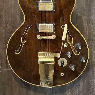 1970-1972 Gibson ES-355TDSV Stereo Walnut w/ Original Case in Fair Condition! image 1