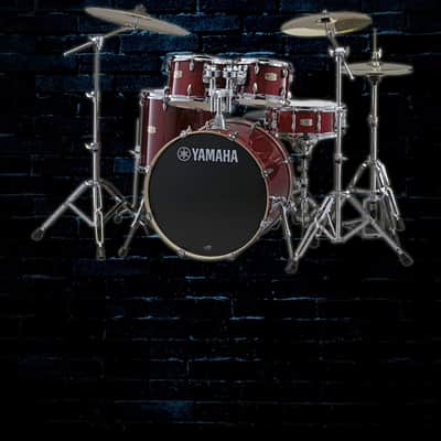 Yamaha Stage Custom Birch 5-Piece Drum Set - Cranberry Red