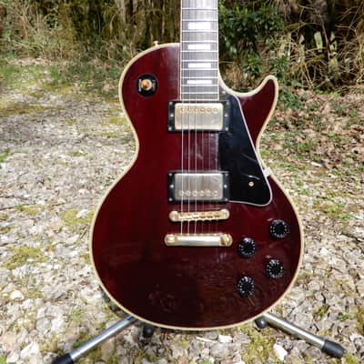 Tokai LC-70 All Mahogany 1991 Wine Red image 10
