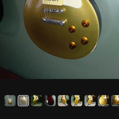 Epiphone '56 Les Paul Standard Goldtop W/OHSC image 4