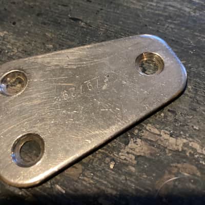 Hagstrom neck plate 67 - Ni image 3