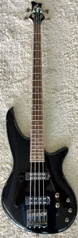Jackson JS Series Spectra IV JS3 4-String Electric Bass Guitar in Gloss Black image 1