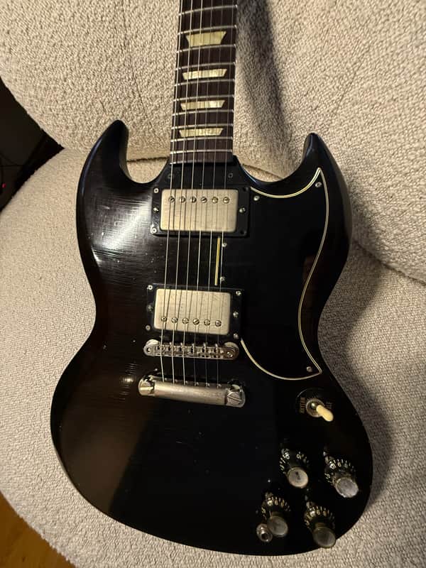 Gibson Les Paul SG 1961 - Refin black image 1
