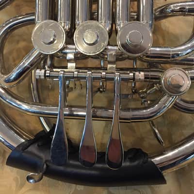 Musikwerks Double French Horn NEW-Copy of 8D-Nickel Plated-Nice Player-Economical! image 4