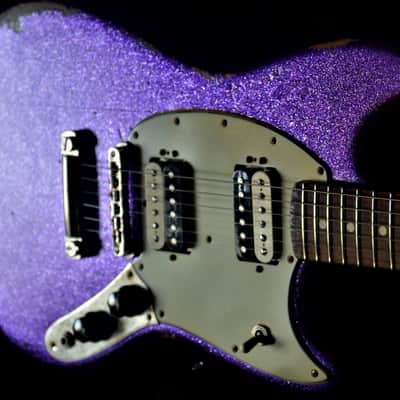 Fender Mustang American Relic Custom  2013 Purple Sparkle HH image 3