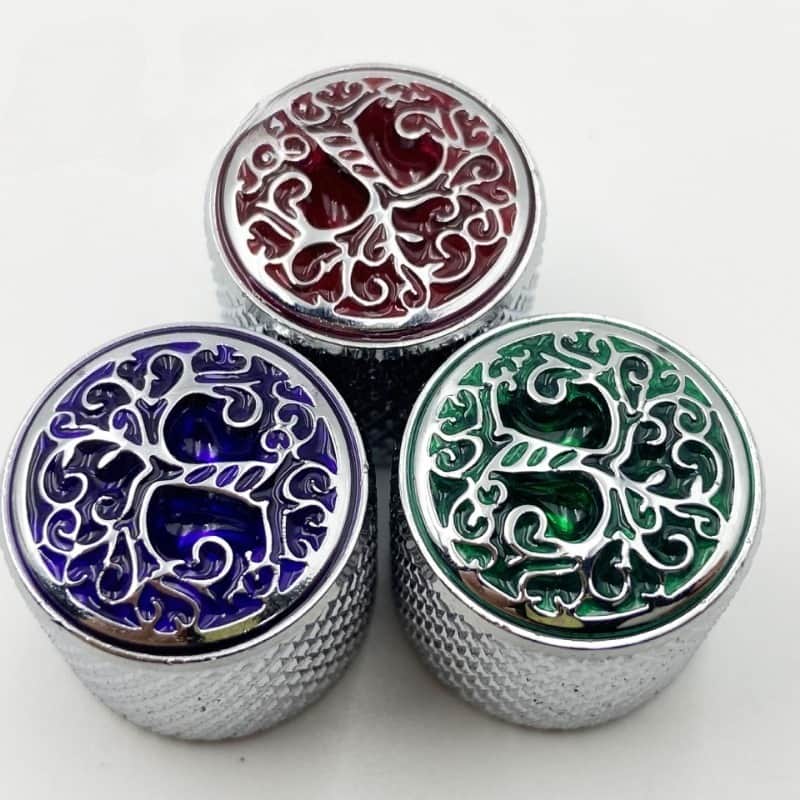 3pcs Guitar Bass Control Knobs - Upgrade Replacement Volume/Tone Knob image 1