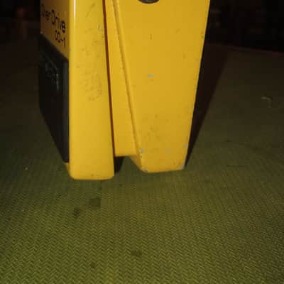 1981 BOSS OD-1 Long Dash Metal Screw Yellow image 2