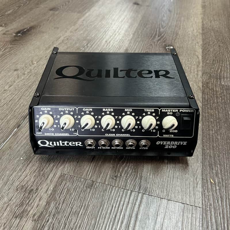 Quilter Overdrive 200 Head 2010s - Black image 1