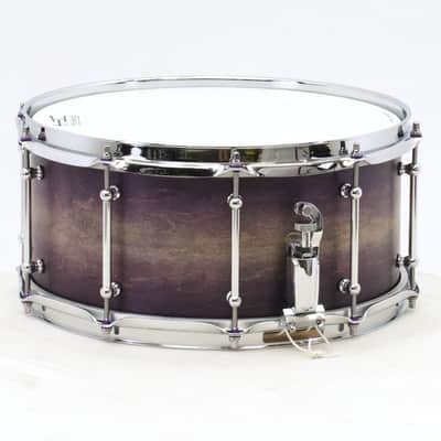 TreeHouse Custom Drums 6½x14 8-ply Maple Snare Drum - "Violet Night Snare" image 2