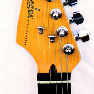 LEFT-HANDED Fender American Series Stratocaster 2003-2004 |chrome red|rosewood|OHSC & case candy image 2