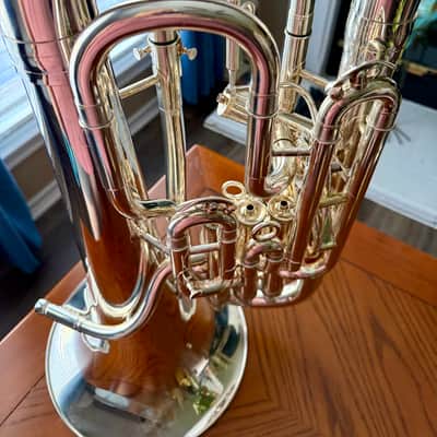 Allora AEP-550 Paris Euphonium Series 4-Valve 2019 - Silver image 4