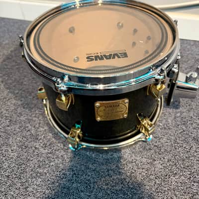 Yamaha Maple Custom Tom 10"x8" - Transparent Black // Black Maple image 4