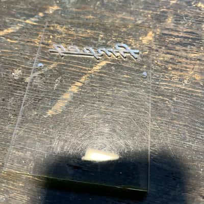 Ampeg back lit panel for B-15 others 1990's nos - clear image 2