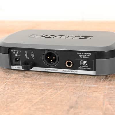 Shure PG24/PG58 Handheld Wireless System - H7 Band: 536-548 MHz-Wireless CG01DTB image 5