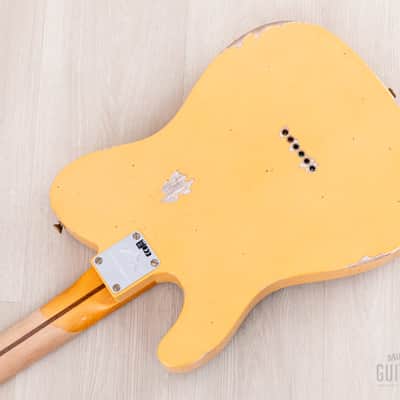 Fender Custom Shop Limited '51 Telecaster HS Blackguard Relic w/ Humbucker, Faded Butterscotch image 13