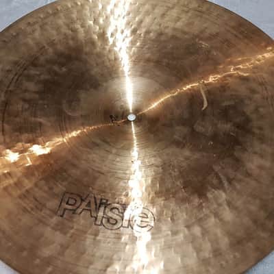 80's PAISTE 20" HEAVY RIDE CYMBAL made in GERMANY image 4