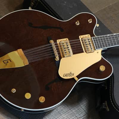 2006 Gretsch G6122-12 Chet Atkins Country Gentleman 12 String Electric Guitar Walnut Stain + OHSC image 2