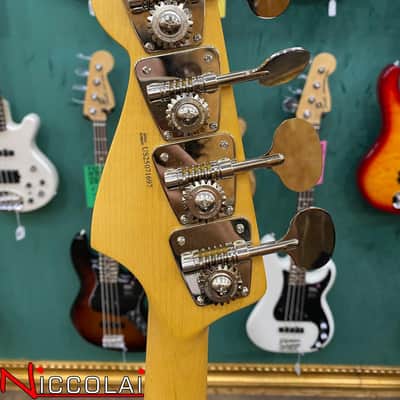 Fender American Professional Classic Jazz Bass, Maple Fingerboard, Faded Dakota Red Bild 13